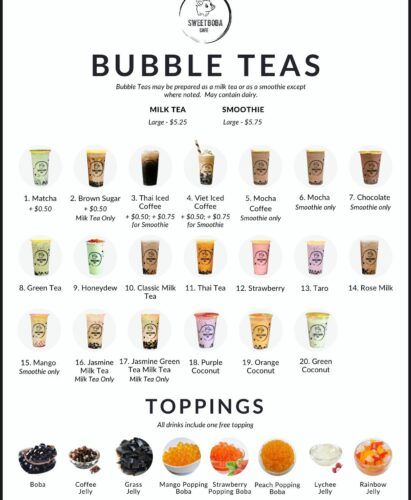 Summer Drink Specials at Sweet Boba Cafe – Cookeville, Tennessee – 06/18/2020 – SPG Family Adventure Network Good Boba Drinks, Good Boba Flavors, Boba Flavors To Try, Best Boba Drinks, Best Boba Drinks To Order, Boba Drinks To Try, Best Boba Flavors, Boba Flavors List, Boba Tea Flavors List