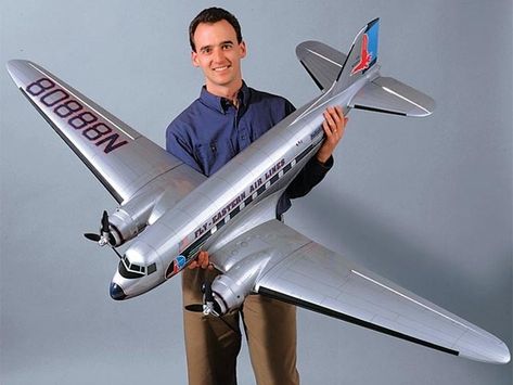 Douglas DC-3 (oz14921) by Ernest LeClair 1998 - model pic Douglas Dc3, Offset Hinges, Vacuum Forming, Sports Models, Landing Gear, Model Planes, Aircraft Modeling, Latest Pics, Scale Models