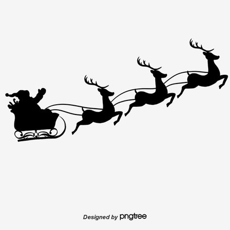 My Downloads, Santa Reindeer Silhouette, Raindeer Drawing Silhouette, Santa Claus Silhouette, Christmas Window Silhouettes, Christmas Silhouette Templates, Christmas Silhouette Images, Santa Claus Sketch, Christmas Sketch Ideas