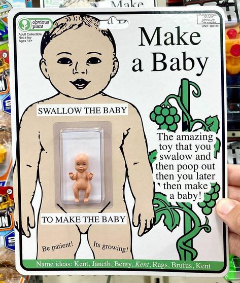 40 Hilariously Bizarre Fake Products Left In Real Stores By ‘Obvious Plant’ (New Pics) Obvious Plant, Weird Products, Fake Products