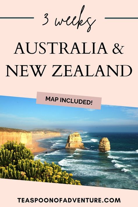 3 WEEKS IN AUSTRALIA & NEW ZEALAND! After finding an amazing flight deal, we're spending 3 weeks in Oceania. Help us plan our Australia and New Zealand itinerary! #australia #newzealand #lotr #travel #oceania #sydney #melbourne #auckland #queenstown New Zealand And Australia Itinerary, One Week Australia Itinerary, Australia New Zealand Itinerary, Australia Bucket List, New Zealand Itinerary, Australian Road Trip, New Zealand Adventure, Australia Itinerary, Visit Sydney