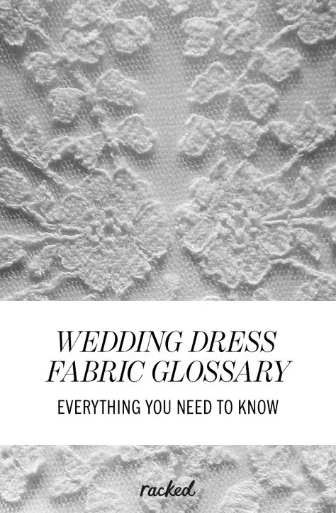 Wedding Gown Fabric Guide, Wedding Dress Fabric Types, Sewing Your Own Wedding Dress, How To Make Your Own Wedding Dress, Wedding Dress Fabric Guide, Wedding Dress Material Fabrics, Sew A Wedding Dress, Diy Wedding Dress Patterns, Make A Wedding Dress