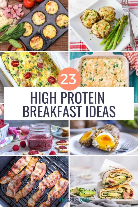 Suhoor Ideas, No Carb Breakfast, High Protein Breakfast Ideas, Protein Breakfast Ideas, Quick Breakfast Sandwich, Fiber Recipes, Protein Breakfasts, Breakfast Protein, Ditch The Carbs