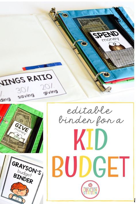 Homeschool Budget, Kids Money Management, Kids Budget, Financial Literacy Lessons, Classroom Homeschool, Teaching Money, Money Activities, How To Teach Kids, Kids Money