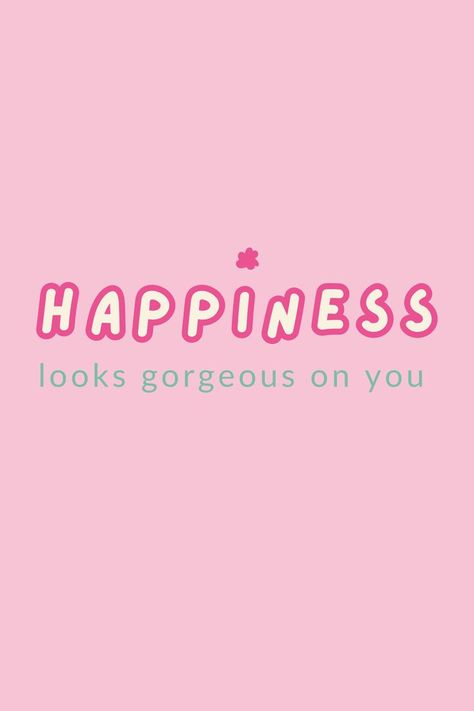 Girl Era Quotes, Word For 2023, Confident Boost, Happy Girl Era, Era Quotes, Good Happy Quotes, Quote Happiness, Gorgeous Wallpaper, Cat Phone Wallpaper