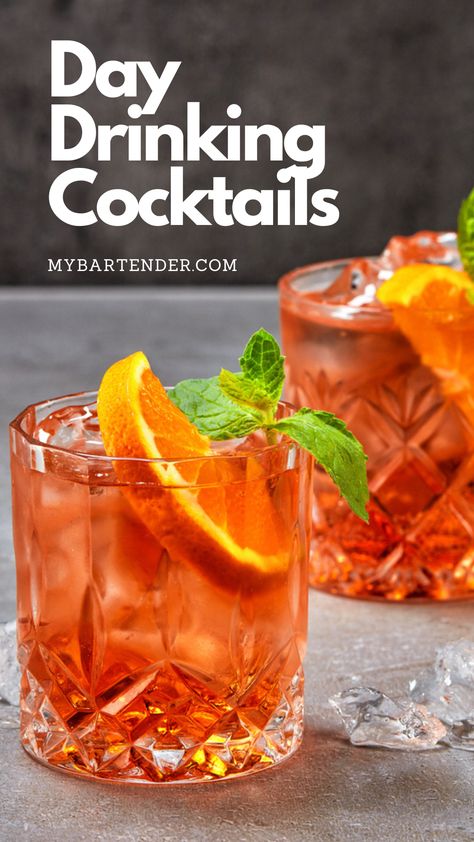 Day Drinking Cocktails Hosting Brunch, Cocktails To Try, Cocktail Recipes Easy, Day Drinking, Sunny Afternoon, Picnic In The Park, Adult Drinks, Mixology, Sun Kissed