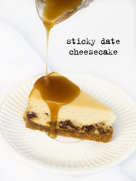 Date Cheesecake, Amazing Christmas Desserts, Cake Crumble, Bourbon Caramel Sauce, Tart Vegan, Peanut Butter Blueberry, Bourbon Caramel, Burnt Cheesecake, Sticky Date