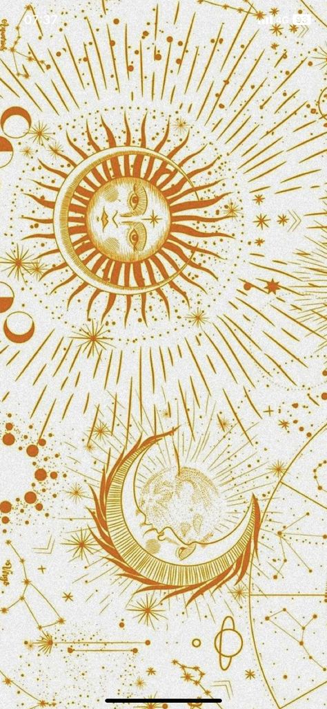 Earthy Phone Wallpaper, Boho Sun Wallpaper, Sun And Moon Aesthetic, Sun Theme, Sun Background, Wallpaper Sun, Iphone Wallpaper Yellow, Yellow Sun, Sun Art