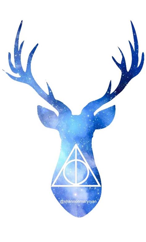 Harry Potter stag patronus with deathly hallows symbol tattoo idea Tattoo Ideas Harry Potter, Harry Potter Stag, Harry Potter Symbols, Svg For Cricut, Deathly Hallows, Free Svg, Watercolor Painting, Tattoo Ideas, Harry Potter