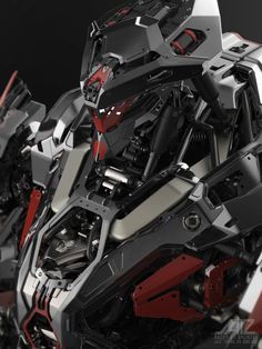 ArtStation - RACER/2 SPLINTER _detail, YeongJin Jeon Futuristic Armour, Sci-fi Armor, Future Soldier, Cool Robots, Arte Robot, Robot Concept, 3d Video, Gundam Art, Robots Concept