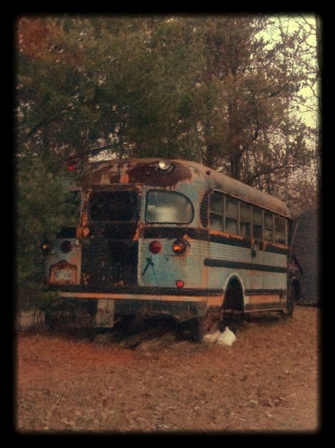 Old broken down bus Photography, Art