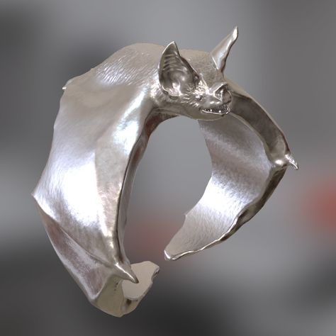 Bat ring, Yegor Smirnov on ArtStation at https://www.artstation.com/artwork/oQZdk Bat Ring, Jewelry Gothic, Funky Jewelry, Gothic Jewelry, Jewelry Inspo, Dream Jewelry, Animal Jewelry, Pretty Jewellery, Larp