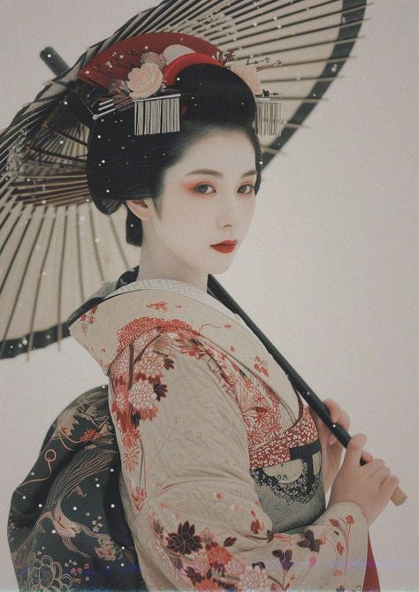 Japan Princess, Geisha Portrait, Oc Comic, Edo Era, Memoirs Of A Geisha, Kimono Japanese, Alice Book, Human Reference, Japanese Geisha