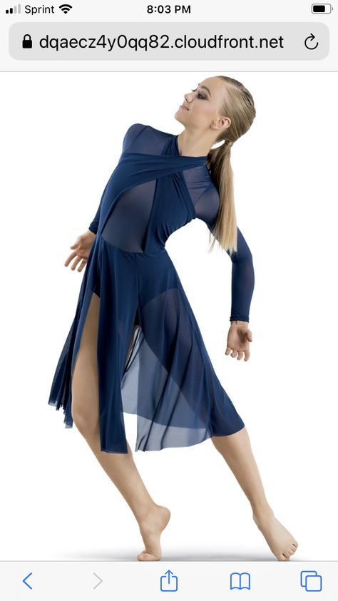 Contemporary Dancing, Contemporary Dance Outfits, Dance Costumes Dresses, Dancing Clothes, Paige Hyland, Lyrical Dresses, Blues Dance, Contemporary Dance Costumes, Lyrical Costumes