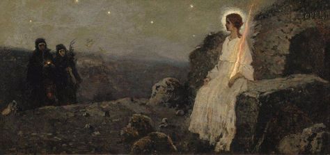 Mikhail Nesterov The Empty Tomb (1889) | by Valeria. V. Mikhail Nesterov, The Empty Tomb, Empty Tomb, Biblical Art, Russian Art, Sacred Art, Christian Art, Religious Art, Art History