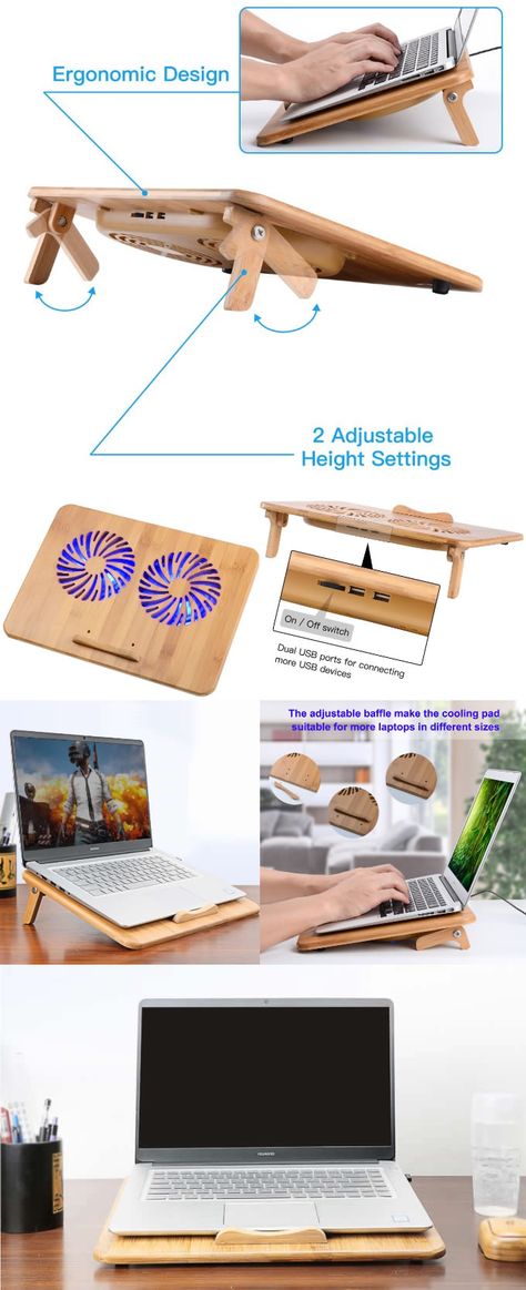 Bamboo Wooden Laptop Apple  MacBook Air Pro Desk Dock Dockting Station Cooling Pad Stand Cooling Stand Holder  Reading Rest   Document Holder Diy Laptop Stand, Laptop Drawing, Pc Stand, Wooden Laptop Stand, Diy Laptop, Cooling Pad, Laptop Cooling Pad, Problem Solver, Custom Pc