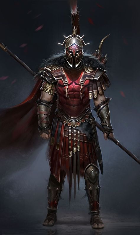 Hero of Sparta from Assassin's Creed Odyssey #art #illustration #artwork #gaming #videogames #gamer Dnd Gladiator, Spartan Soldier, Spartan Armor, Medium Armor, Guerriero Samurai, Assassins Creed Artwork, Warrior Concept Art, Assassins Creed Art, Greek Warrior