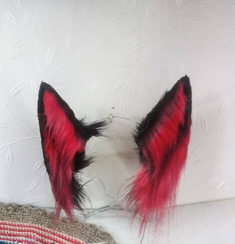 Alastor Cosplay, Cosplay Idea, Queer Fashion, Animal Ears, Canada Flag, Anime Chibi, Random Things, Character Design, Anime