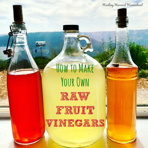 Grape Vinegar Recipe, Fruit Scrap Vinegar, Orange Vinegar, Grape Vinegar, Fruit Vinegar, Strawberry Vinegar, Vinegar Recipes, Plum Vinegar, Body Butter Recipe