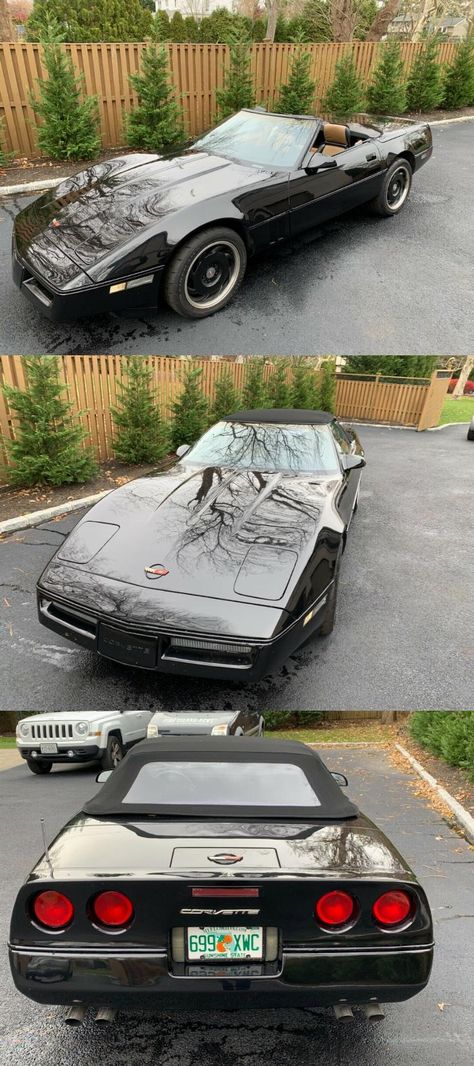 1989 Chevrolet Corvette Convertible 80s Convertible, 1986 Corvette, 80s Corvette, 1989 Corvette, 1985 Corvette, 1957 Corvette, 80s Cars, Chevrolet Corvette C4, Old Corvette