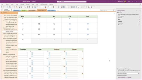 Microsoft OneNote templates help you organize your notes. Here are the best sites for getting Microsoft OneNote templates! Onenote To Do List Template Free, Onenote Tips For Work, Onenote Meeting Notes Template, Microsoft Onenote Templates, Letterhead Format, Onenote Template, Cornell Notes Template, Vacation Organization, Simple Weekly Planner