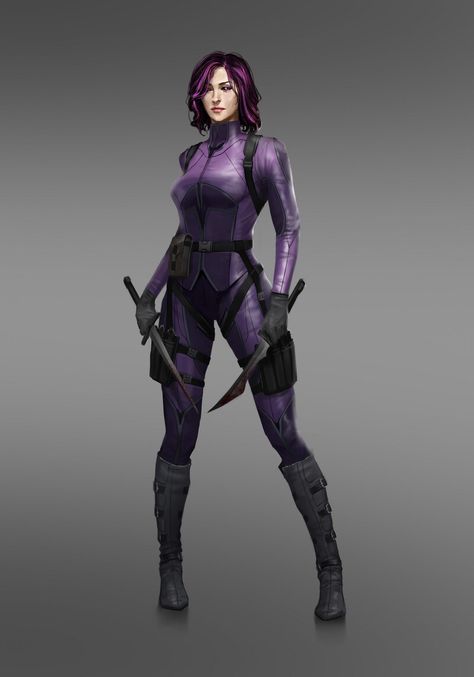 ArtStation - Ed Burnhelt , Mikhail Palamarchuk Spy Things, Black Panther Suit, Superhero Outfits Design, Mcu Shifting, Superhero Costumes Female, Diy Steampunk, Spy Outfit, Dr Marvel, Spy Girl