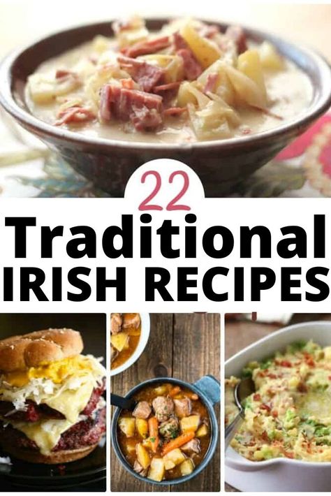 Irish Dinner Recipes, Traditional Irish Recipes, Easy Irish Recipes, Irish Dessert Recipes, Irish Dinner, Irish Recipes Authentic, Irish Desserts, Irish Cooking, Irish Recipes Traditional