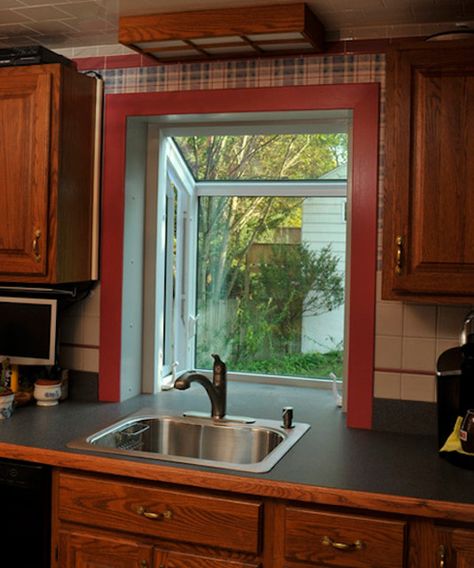 Windows - Farmhouse - Kitchen - New York - by TPC Contracting | Houzz Sliding Windows Kitchen, Garden Window Kitchen, Kitchen Bump Out, Bump Out Window, Windows Farmhouse, Window Over Sink, Window Kitchen, Kitchen New York, Garden Window