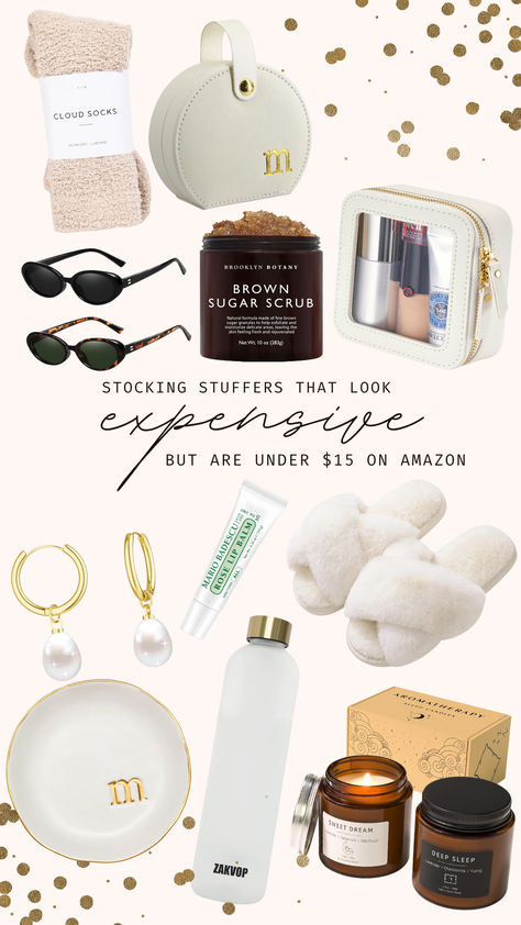 Stocking Stuffers That Look Expensive, but Are Under $15 on Amazon Sister Stocking Stuffers, Unisex Stocking Stuffers, Cheap Stocking Stuffers Women, Trendy Stocking Stuffers, Stocking Stuffers For Young Adult Women, Mom Stocking Stuffer Ideas, Affordable Stocking Stuffers, Stocking Stuffers For Adults Women, Useful Stocking Stuffers For Adults