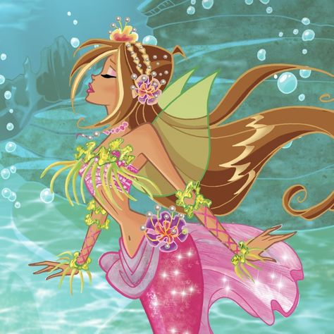 Spring Season Art, Light Spring Colors, Las Winx, Coconut Dream, Tropical Girl, Klub Winx, Cartoon Profile Pics, Doja Cat, Winx Club