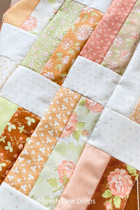 Fresh Dew Drops: New Pattern: Sweetly Done Jelly Roll Quilt Pattern Jelly Roll Quilt Tutorial, Ridiculously Easy Jelly Roll Quilt, Queen Size Jelly Roll Quilt Patterns Free, How To Make A Jelly Roll Quilt, Jelly Roll Quilt Block Patterns Free, Quilt Patterns For Jelly Rolls, Jello Roll Quilt Patterns, Jelly Roll Strip Quilts, Jelly Roll Star Quilt Patterns Free