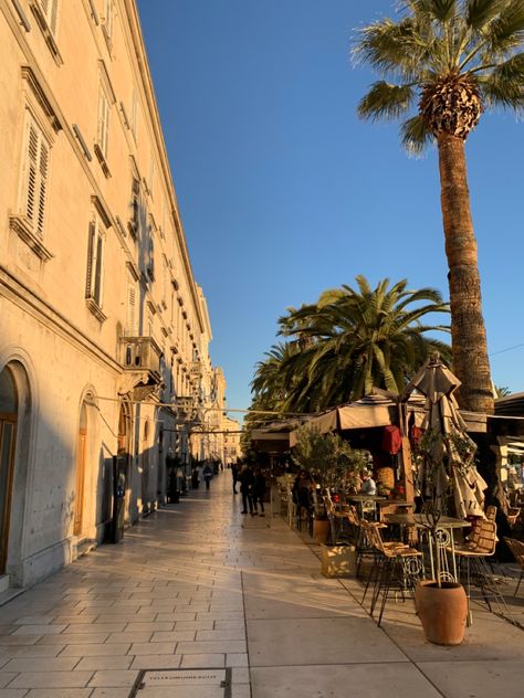 Split Aesthetic, Croatian Summer, Croatia Pictures, Croatia Aesthetic, Croatia Summer, Mediterranean Aesthetic, Croatia Holiday, Split Croatia, Croatia Travel