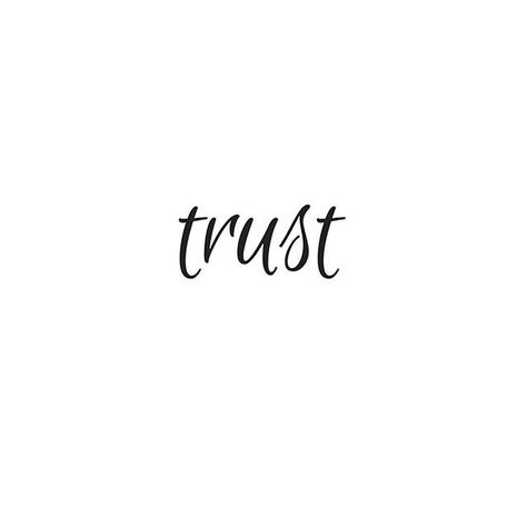 My word for 2015 has been TRUST. Trust in myself. Trust in Divine forces. So many deep lessons from this word: 1. I can't always see what's for the highest good, but the universe has got my back, always. Really. 2. Trusting myself seemed pretty daunting after years of breaking that trust, yet it's very simple: do what you tell yourself you'll do. Be vigalent about this. And if you're not serious, just don't promise it to yourself. Easy. #wordoftheyear #trust Trust Tattoos, Yoga Words, Trust Words, Love Bears All Things, God Tattoos, Highest Good, Text Tattoo, Spirit Quotes, Black Ink Tattoos