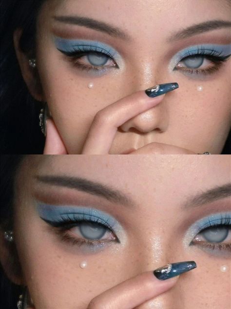 Makeup; eyeshadowlook; makeup inspo; Makeup idea; douyin; cbeauty; natural makeup; eyeshadow; blush; false eyelashes Lovejoy Makeup, Maquillage On Fleek, Ethereal Makeup, Dope Makeup, Fancy Makeup, Makeup Eye Looks, Creative Makeup Looks, Eye Makeup Art, Makeup Pictures