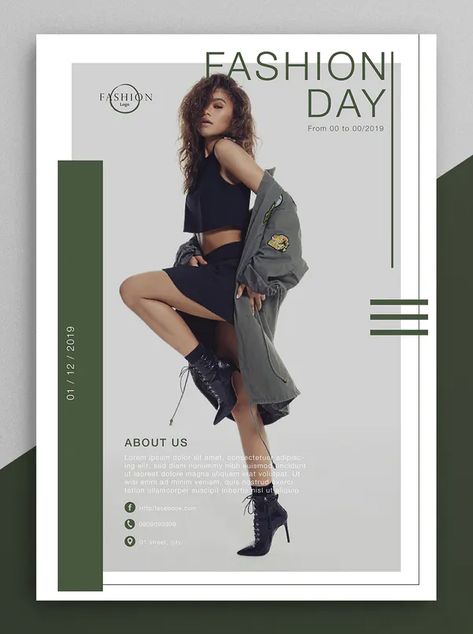 Fashion Flyer Template AI, EPS Fashion Web Banner Design, Fashion Flyer, Illustrator Design Tutorial, Illustrator Design, Graphic Designing, Beauty Boutique, Instagram Ideas, Fashion Poster, Print Templates