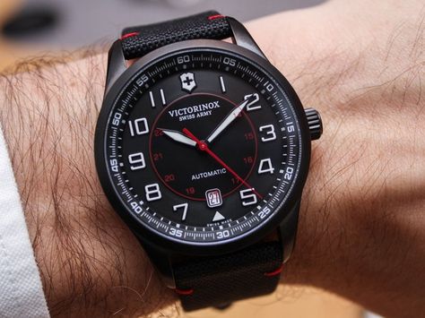 Victorinox Swiss Army Watches, Seiko Monster, Victorinox Watches, Army Watches, Swiss Army Watches, Field Watches, Victorinox Swiss Army, Affordable Watches, Best Watches For Men