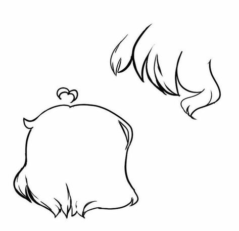 Gacha Hair Front Facing, Gacha Hair Base Bangs, Gacha Back Hair Base, Gacha Front Hair, Gacha Base Hair, Gacha Hair Drawing, Gacha Life Hair Base, Gacha Hair Base, Gacha Hair Edit