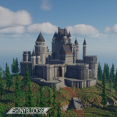 ShinyBlocks on Instagram: "Castle map download , Check my patreon in the bio . ___________________________ Shader: Chocapic13 texture pack : fwhip & Jermsyboys better leaves . ___________________________ #minecraft #minecraftbuilds #minecraftbuild #minecraftcreations #minecraftcreation #minecraftpe #mcpe #minecraftideas #minecraftidea #minecraftdesigns #minecraftdesign #minecraftinspiration #minecrafttutorial #minecrafttutorials #minecraftinspirations #minecraftdaily #minecraftconstantly #rale # Minecraft Castle Map, Minecraft Burg, Minecraft Mountain Castle, Minecraft Palace, Minecraft Medieval Castle, Castle Map, Minecraft Castle Blueprints, Minecraft Castle Designs, Minecraft Kingdom