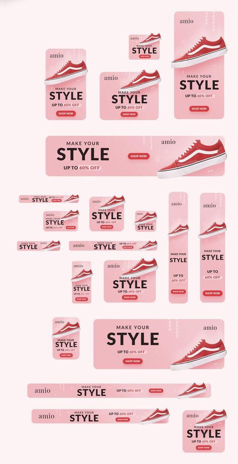 Retail Sale Web Ad Banner PSD Templates Web Banner Ads Design Inspiration, Display Ads Inspiration, Web Ads Design, Google Ads Banner Design Inspiration, Infographic Banner Design, Web Banners Inspiration, Digital Banner Ad Design, Website Sale Banner, Sales Design Graphics