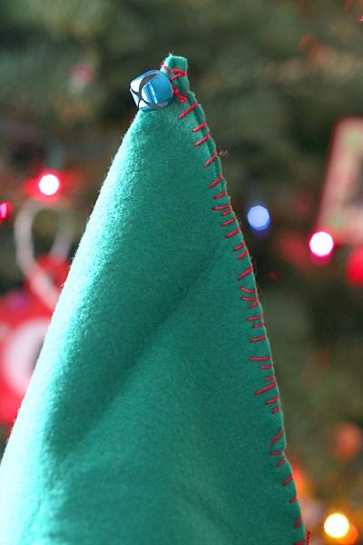 Sewing Project for Kids: DIY Felt Elf Hat Elf Hat Pattern Printable, Felt Elf Hat, Waldorf Summer, Elves Ideas, Sewing Project For Kids, Felt Elf, Elf Stuff, Diy Hat Rack, Hat Diy