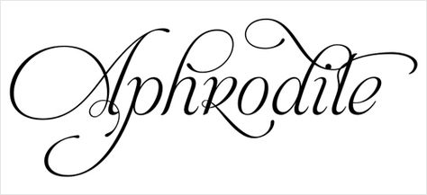 Nice Fonts, Aphrodite Tattoo, Goddess Of Destruction, Aphrodite Goddess, Jehovah Witness Quotes, Cupid And Psyche, Word Fonts, Wrist Tattoos For Women, Goddess Energy