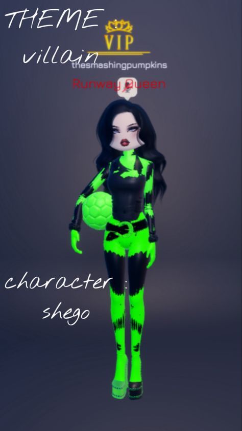 #dresstoimpress #ti #outfitidea #dresstoimpressideas #dresstoimpressoutfits #dresstoimpressvip #dresstoimpresstips #viral #roblox #tioutfits Shego Dress To Impress, Dress To Impress