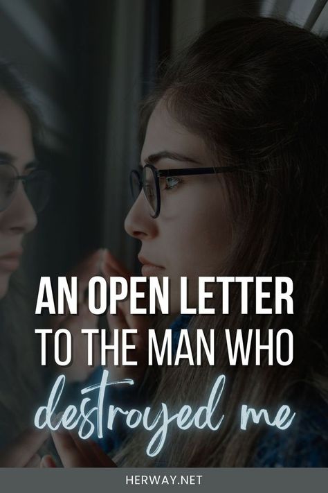 This is an open letter to the 'love of my life' who destroyed me emotionally. A Letter For Him, Romantic Letters For Him, You Cheated On Me, Letters To My Husband, Letter For Him, Emotional Messages, You Dont Love Me, Feeling Numb, Cheating Husband