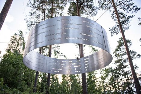 The Clearing, Memorial at Utøya by 3RW Fourth Anniversary, Camp House, The Terror, 4th Anniversary, Landscape Architecture Design, Sacred Space, Public Art, Landscape Architecture, Sculpture Art