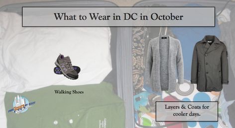 How is the Weather in Washington DC in October | What to Wear | What to Do Washington Dc Fall Outfits, Dc Trip, Halloween Bar, Long Weekend Getaways, Dupont Circle, Dc Travel, Comfortable Walking Shoes, National Mall, Ghost Tour