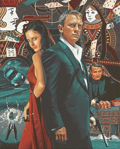 Casino Royale Aesthetic, Casino Glamour, Casino Royale Poster, James Bond Craig, James Bond Casino, James Bond Casino Royale, 007 Casino Royale, Casino Royale Movie, James Bond Movie Posters