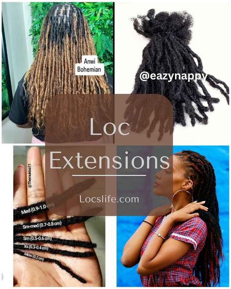 Starting locs with loc extensions can be the right move for you. If you are thinking about it, you probably have a number of questions. Instant Locs With Extensions, Loc Color Ideas, Growing Out Undercut, Starting Locs, The Right Move, Sister Locs, Two Strand Twists, Loc Extensions, Questions To Ask Yourself