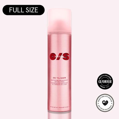 On 'Til Dawn Mattifying Waterproof Setting Spray - Full Size 3.4 oz One Size On Till Dawn Setting Spray, Waterproof Setting Spray, Makeup Wishlist, Tiktok Shop, Xmas List, Beauty Wellness, Setting Spray, Sweat Proof, Makeup Yourself