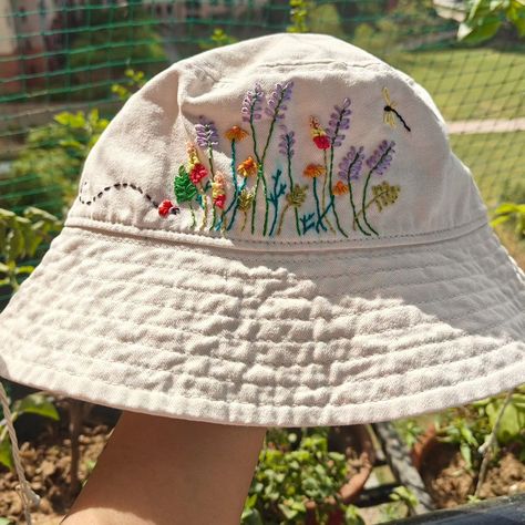 *Let Your Personality Bloom: The Flower Embroidered Bucket Hat
*Embrace the sunshine and express your unique style with a Flower Embroidered Bucket Hat! This charming hat isn't just a sun shield; it's a vibrant statement piece that blossoms with your personality.
*Imagine strolling along a sun-drenched beach, the gentle breeze carrying the scent of summer. Your Flower Embroidered Bucket Hat, adorned with delicate floral designs, complements your outfit and protects your face from the sun's rays. Bucket Hat Embroidery, Flower Bucket Hat, Tshirt Redo, Hand Embroidery Patterns Free, Embroidered Bucket Hat, Learning To Embroider, Outdoor Hats, Embroidery Patterns Free, Flower Hats