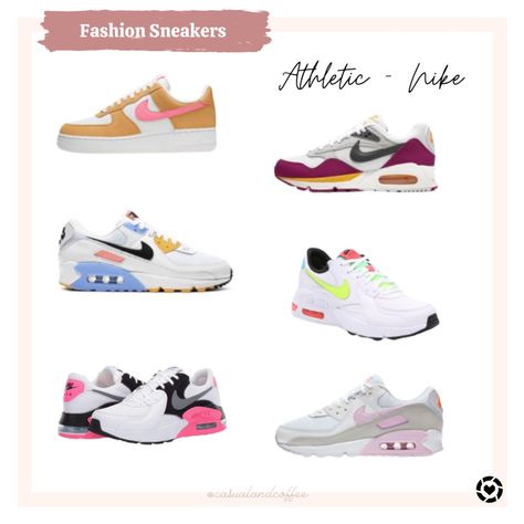 Linking some of a favorite Nike athletic sneakers! Hoping if I wear athletic sneakers it will make me look like an athlete 🤣🤪 http://liketk.it/34XOW #liketkit @liketoknow.it #LTKshoecrush #LTKstyletip Nike Air Max Correlate, Athletic Sneakers, Fashion Sneakers, Sneakers Fashion, Air Max, Nike Air Max, Nike Air, Outfit Inspirations, Nike